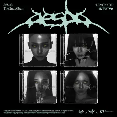 aespa - 正規2集 [LEMONADE] (MUTANT Ver.) (4種中1種ランダム)