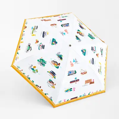 Korea UNESCO World Heritage Sun and Rain Umbrella