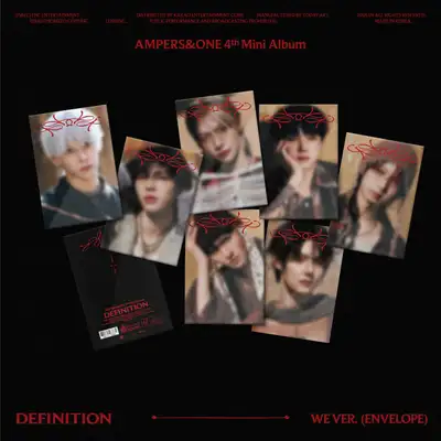 AMPERS&ONE - 迷你4集 [DEFINITION] WE Ver.(CD) (7種中1種隨機)