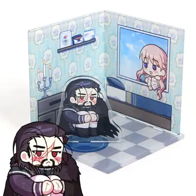 [Anyway, Rofan is Right] Anyway Rofan's Heart Room Set / Diorama Acrylic / Webtoon Goods
