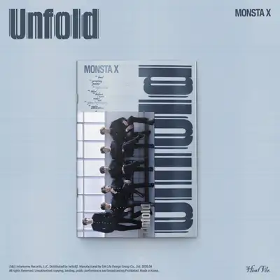 MONSTA X - Regular Album [Unfold] Standard Edition (Heal Ver.)