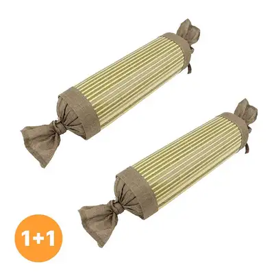 1+1 Bamboo Chrysanthemum Green Tea Pillow Candy (Removable Inner, Breathable Cool Summer Healthy Pillow - Gift for Grandma)
