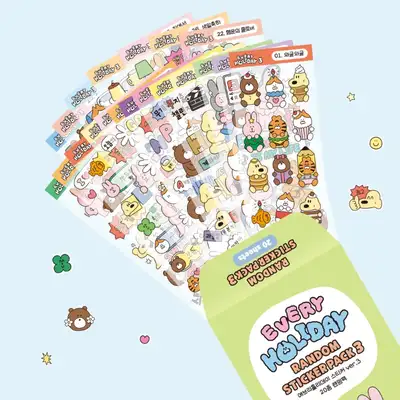 Every Holiday Sticker 20-Piece Random Pack ver.3