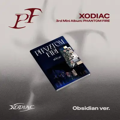XODIAC(소디엑) - 迷你專輯 第3集 [PHANTOM FIRE] (Obsidian Ver.)