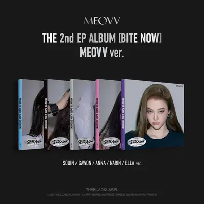 MEOVV - THE 2nd EP ALBUM [BITE NOW] (MEOVV ver.) (5-Piece Set)