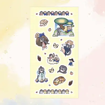 《仙女汤盗窃事件》网络漫画封缄贴纸2种｜网络漫画周边商品