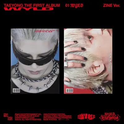 Taeyong - Regular 1st Album [WYLD] (Zine Ver.) (2-Type Set)