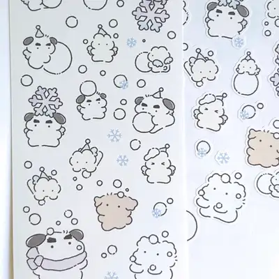 イウンシ スノウ フェアリー ステッカー
