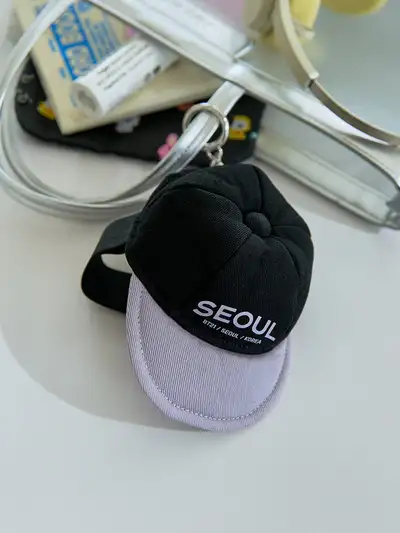 BT21 TRAVEL Ball Cap Keyring