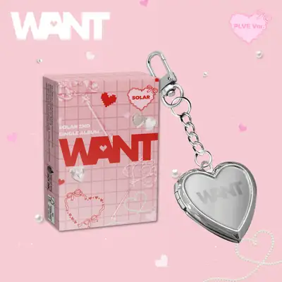 Solar (Mamamoo) - 2nd Single Album [WANT] (PLVE Ver.)