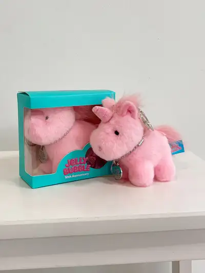 Jellybubble Roomy 10th Anniversary Plush Keyring