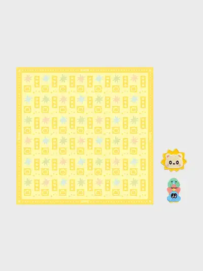 TEAM01 Bandana and Wappen Set