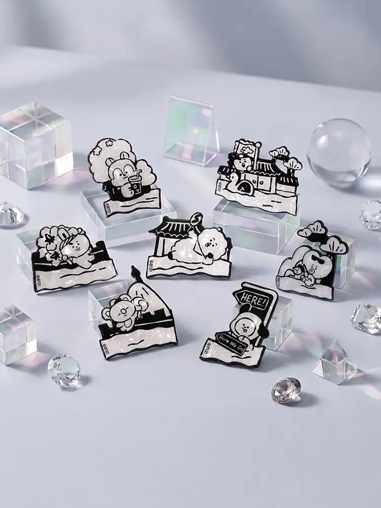 BT21 Hologram Puzzle Magnet Blind Box — 1