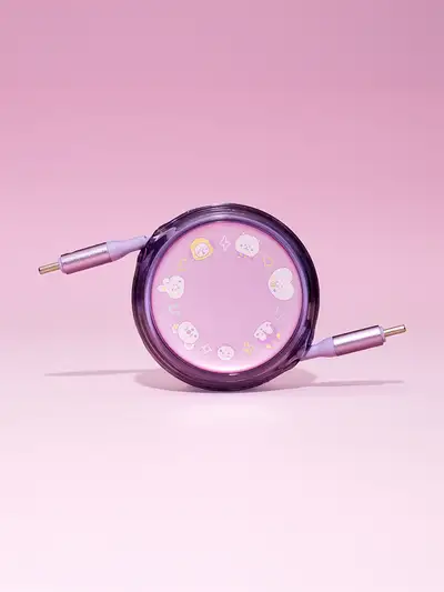 BT21 100W Auto-Retract Reel Cable (The Journey 90cm)