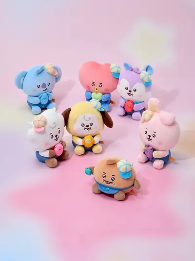 BT21 BABY JELLY SHOP Sitting Plush Toy