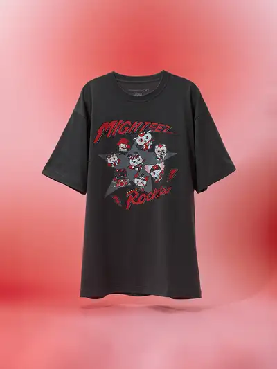 MIGHTYZE Rock The Stage 联名短袖T恤