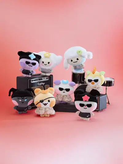 Mightyiz Rock The Stage Popstar Doll Keyring