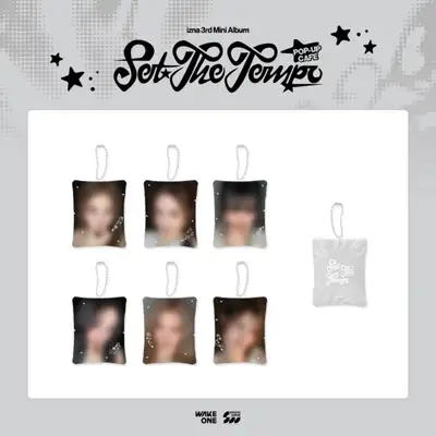 izna POP-UP STORE [SET THE TEMPO] MD 14. Soft Cushion Keyring