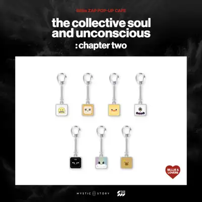 Billlie - POP-UP CAFE [the collective soul and unconscious: chapter two] MD 04. Billlie & Lovers 鍵帽鑰匙圈