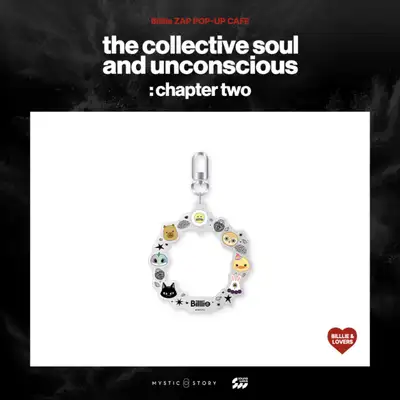 Billlie - POP-UP CAFE [the collective soul and unconscious: chapter two] MD 05. Billlie & LOVERS 圓形壓克力鑰匙圈
