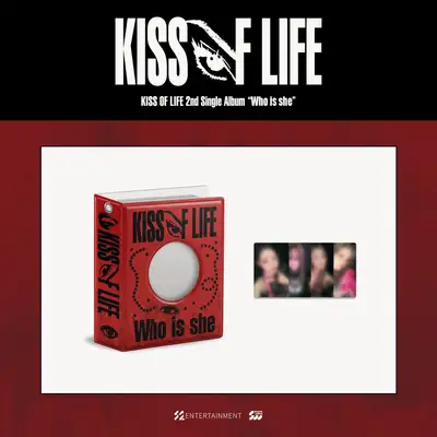 KISS OF LIFE 2nd Single Album [Who is she] POP-UP MD 01. Collect Book