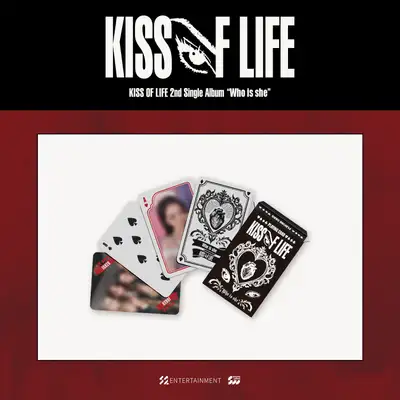 KISS OF LIFE 2nd Single Album [Who is she] POP-UP MD 05. Playing Card Set