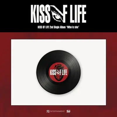 KISS OF LIFE 2nd Single Album [Who is she] POP-UP MD 06. Coaster
