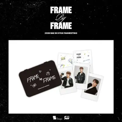 Bae Inhyuk (BAE INHYUK) - 2026 FANMEETING [FRAME BY FRAME] MD 02. Polaroid Photo Set