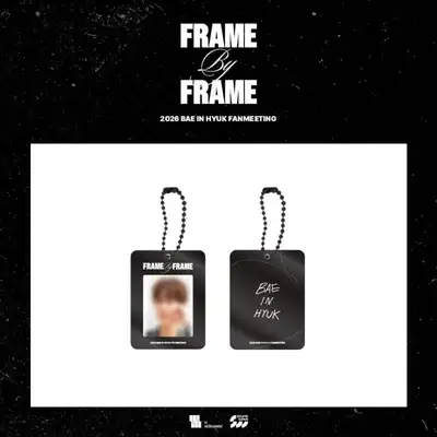 Bae InHyuk (BAE INHYUK) - 2026 FANMEETING [FRAME BY FRAME] MD 03. Acrylic Mini Photo Holder Keyring