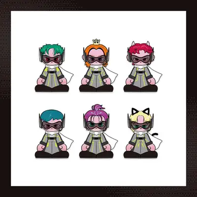 P1Harmony - P1KIDS POP-UP [Hello, World] MD 01. 公式キャラクターぬいぐるみ (OFFICIAL CHARACTER DOLL) (HERO ver.)