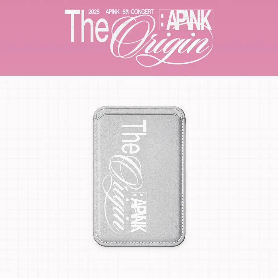 APINK(爱纱)-第8场演唱会[The Origin : APINK] MD 02. 磁吸卡片钱包(MAGNETIC CARD WALLET)