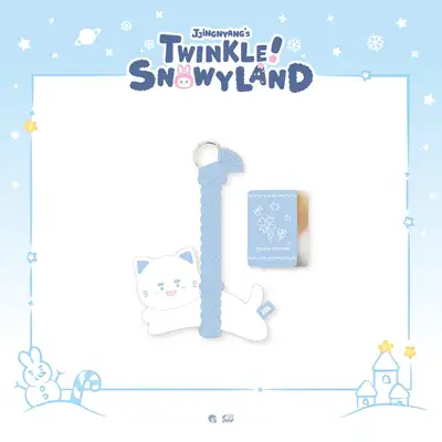 *Resale* ONEW - POP-UP [JJINGNYANGS TWINKLE SNOWYLAND] MD 08. Screen Protector Jjing-nyang (LUCKY JJING-NYANG)