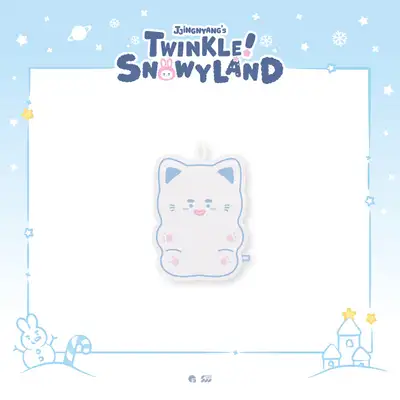 *Resale* ONEW - POP-UP [JJINGNYANGS TWINKLE SNOWYLAND] MD 14. Hand Towel [Jjing-Nyang]