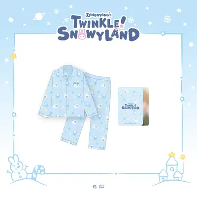 *Resale* ONEW - POP-UP [JJINGNYANGS TWINKLE SNOWYLAND] MD 31. Sleep Pajamas [L]