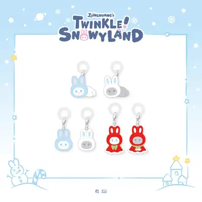 *Resale* ONEW - POP-UP [JJINGNYANGS TWINKLE SNOWYLAND] MD 35. Marking Mascot Charm