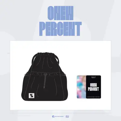*Resale* Onew (ONEW) POP-UP STORE [PERCENT] MD 11. String Backpack (STRING BACKPACK)