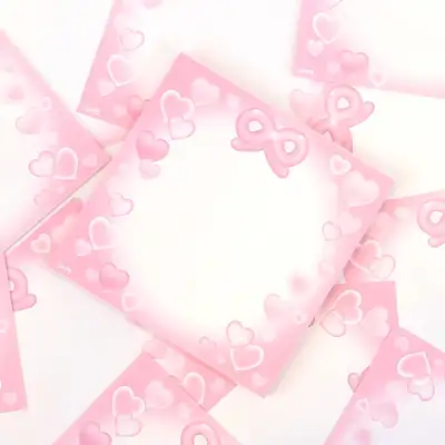 [Mifee_Riri] Tteok Memo Pad 95x95mm 1 Type