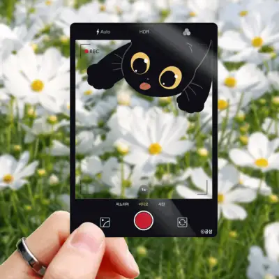 [Kumbok's Story] Photo Frame 4 Types / Webtoon Goods / Selfie Mode