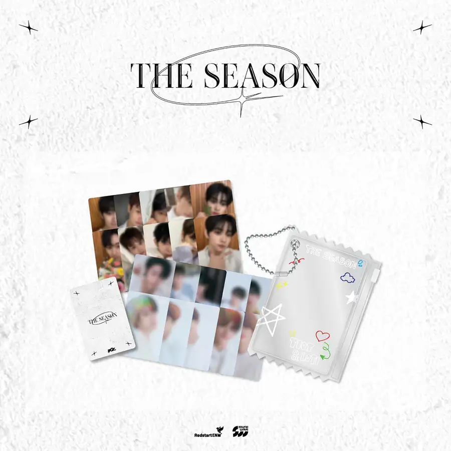 TIOT 2025 CONCERT [THE SEASON] MD 02. PVCポーチ&フォトカードセット (PVC POUCH PHOTOCARD SET)