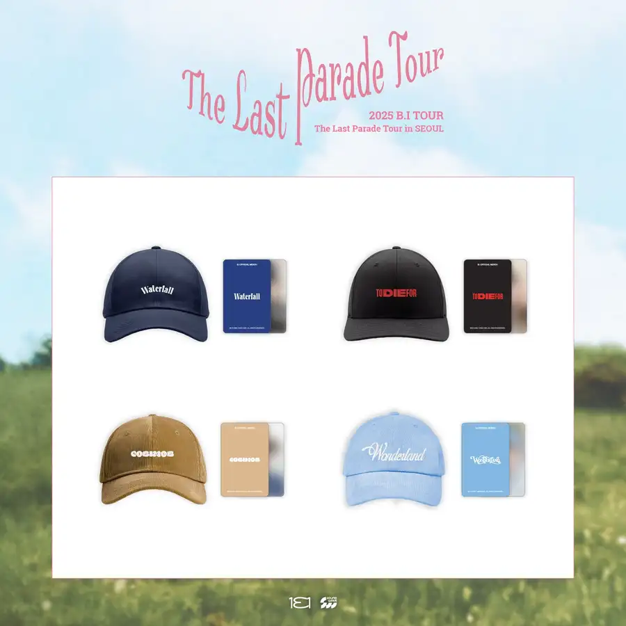[2ND SALE] B.I [The Last Parade Tour in SEOUL] MD 02. ボールキャップ
