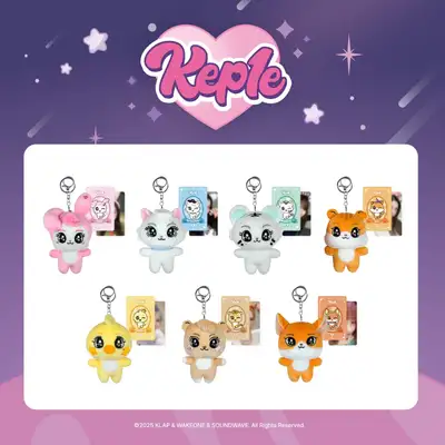 Kep1er Official Character [Kep1e] MD 01 Plush Doll Keyring