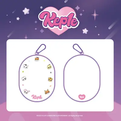 Kep1er Official Character [Kep1e] MD 02. PVC Clear Pouch