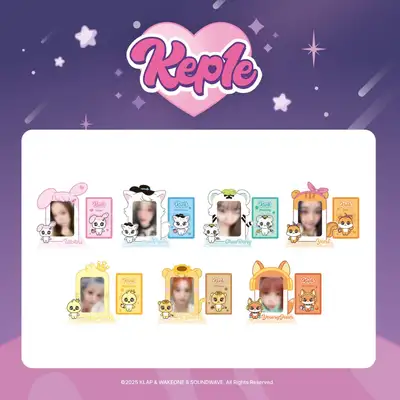 Kep1er Official Character [Kep1e] MD 07. Acrylic Photo Card Stand