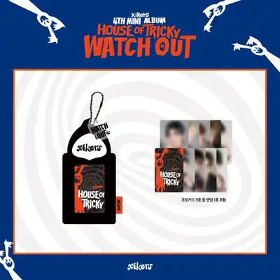 xikers POP-UP STORE [HOUSE OF TRICKY : WATCH OUT] MD 03. TRICKY PHOTOCARD HOLDER