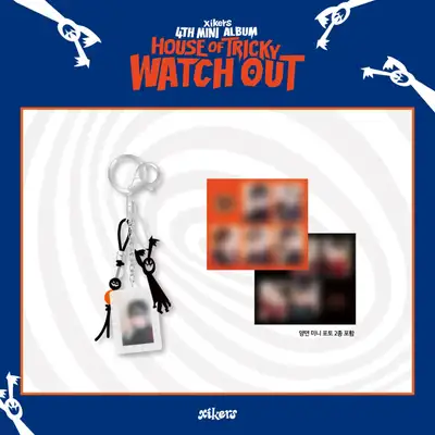 xikers POP-UP STORE [HOUSE OF TRICKY : WATCH OUT] MD 06. Photo Frame Keyring