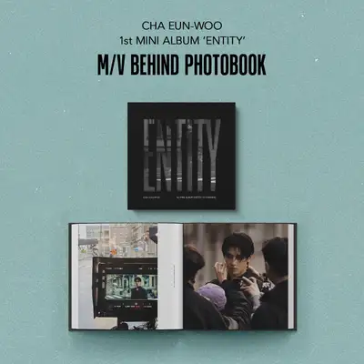 Cha Eun-woo Mini Album 1st [ENTITY] M/V Behind Photobook