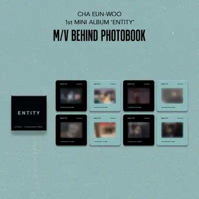 Cha Eun-woo Mini Album 1 [ENTITY] M/V Behind Photobook Official MD Film Photo Set