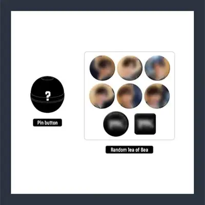 ザ・ニュー・シックス (TNX) [THE 1ST ANNIVERSARY COLLABO CAFE] OFFICIAL MD - ピンバッジ ラッキードロー