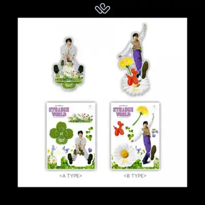 HA SUNG WOON [STRANGE WORLD] OFFICIAL MD - ACRYLIC PHOTO STAND