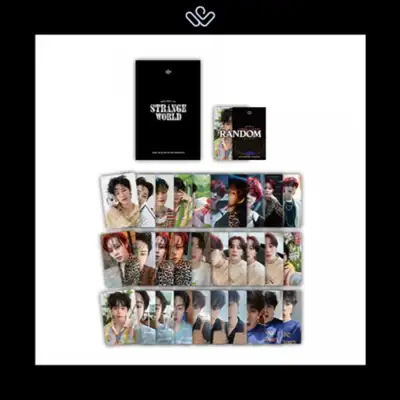 HA SUNG WOON [STRANGE WORLD] OFFICIAL MD - Random Photocard Set